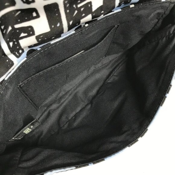 FENDI 8BR784 Joshua Vides Collab Zucca Baguette Mini 2WAY Shoulder Bag Unused - Picture 11 of 16